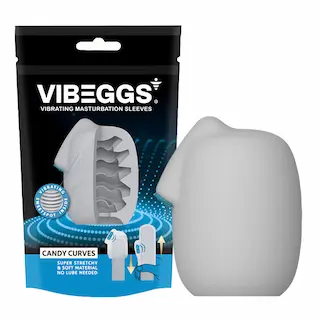 VIBEGGS – Candy Curves – Vibrating Masturbation Sleeve