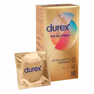 Durex Real Feel – bezlatexový kondom (10 ks)