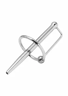 Slave4master Prince’s Wand Hollow 25 mm, dutý ocelový dilatátor s kroužkem na žalud 75 x 6 mm