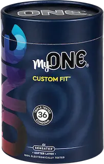MyOne Maxi-Pack: Custom Fit, size 64G, 36 condoms