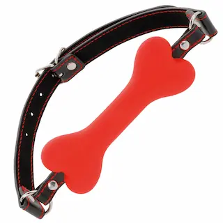 Silikonový roubík Darkness Bone Gag