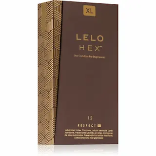 LELO Hex Respect – XL kondomy (12 ks)