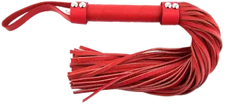 ROUGE Short leather flogger red
