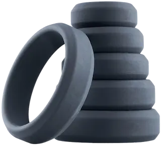6-Piece Cock Ring Set
