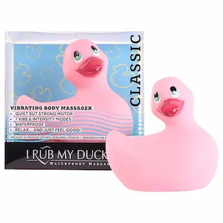 My Duckie 2.0 – vodotěsný vibrátor na klitoris – růžový