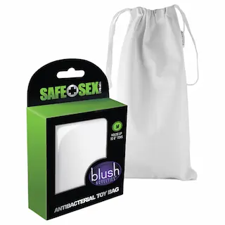 SAFE SEX ANTI-BACTERIAL TOY BAG MEDIUM
