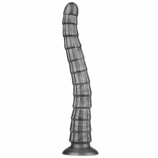 Lovetoy 14.5″ King Sized Vibrating Vibrax Slider, fantasy vibrátor z PVC 37 x 3,6–5,3 cm
