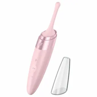 Satisfyer Twirling Delight – vodotěsný vibrátor na klitoris (růžový)