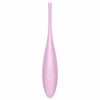 Satisfyer Twirling Joy – vibrátor na klitoris ovládaný aplikací (růžový)