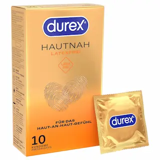 Durex Hautnah – latexový kondom – bez latexu – 10 ks