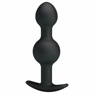 Pretty Love – anální dildo s vnitřní kuličkou – černé