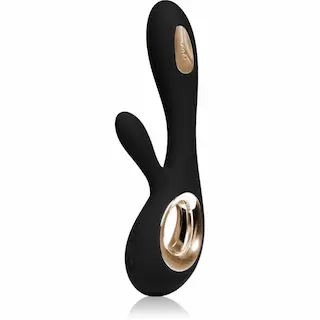 LELO Soraya Wave vibrátor s výběžkem, černá