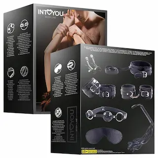 INTOYOU – BDSM sada pro začátečníky – 7 dílů – černá