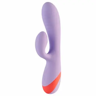 Dreamtoys Love Signal – vibrátor s ramenem na klitoris (fialový)