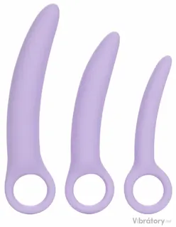 CalExotics Dr. Laura Berman Alena Set of 3 Silicone Dilators