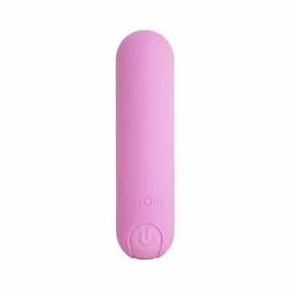 PlusOne Vibrating Bullet Light Pink