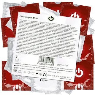 On) Bulk-Pack: Super Thin, 50 thin condoms