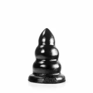 Domestic Partner Butt Buster, černý anální kolík 19 x 6,5–10 cm