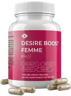 Desire Boost Femme – doplněk stravy pro ženy (60 kapslí)