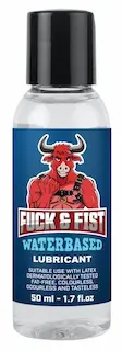 Fuck & Fist Waterbased Lubricant 50 ml, lubrikační gel na vodní bázi