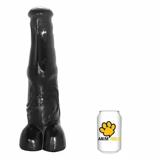 Dildo ANIMHOLE BEAR černé