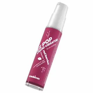 Crushious ZZ POP – jedlý tekutý vibrátor, lesní plody (10 ml)