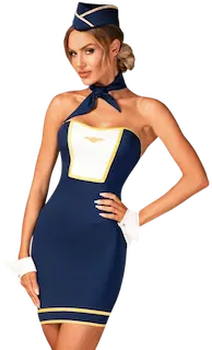 Stewardess Costume, M–L