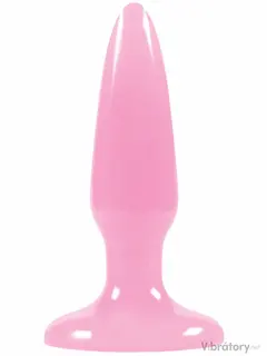 NS Novelties Anální kolík Firefly MINI – svítí ve tmě, růžový