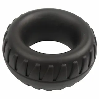 Pulselock Oak – extra silný silikonový kroužek na penis (černý) – 40 mm