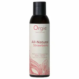 Orgie – lubrikační gel na vodní bázi – jahoda – přírodní – 150 ml