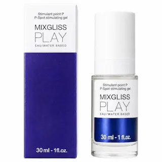 Mixgliss Play – stimulační lubrikační gel na prostatu pro muže, bez vůně (30 ml)