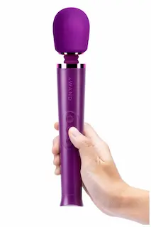Le Wand Petite Dobíjecí Vibrační Masážní Hlavice Cherry