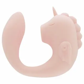 Unihorn C-Horse – vibrátor na bod G a klitoris (korálový)