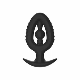 Anal Plug/Expander with Internal Bead