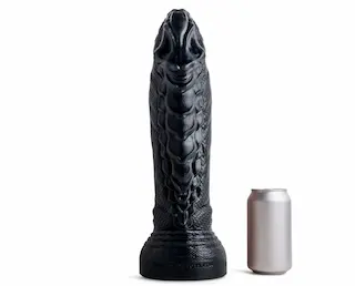 Mr. Hankey’s Toys Dragon XXXL, prémiové silikonové dildo s Vac-U-Lock 40 x 8,5–11,7 cm