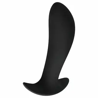 Easytoys Easy Choice – rádiový anální vibrátor a sada s lubrikačním gelem (černá)