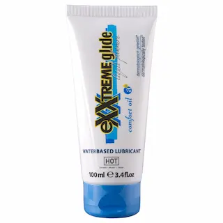 HOT eXXtreme Glide – lubrikant na vodní bázi + komfortní olej a+ 100 ml