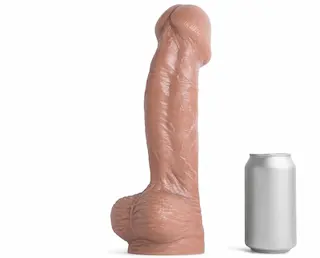 Mr. Hankey’s Toys Big Pop Med/LG, prémiové silikonové dildo s Vac-U-Lock 30,5 x 6,2–7,3 cm