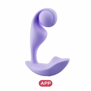 Vibrátor HONEY PLAY BOX TRILL App Wearable Dual fialový