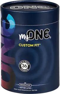 MyOne Maxi-Pack: Custom Fit, size 57J, 36 condoms