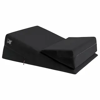 Liberator – sada 2 erotických polštářů wedge/ramp – černá