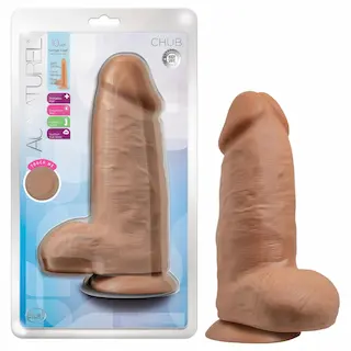 Blush Chub – realistické dildo s přísavkou – 18 cm – přírodní barva