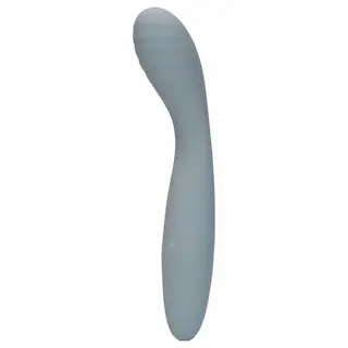 Ultra Soft Silicone Vibrátor na G-bod – Basaltově Šedý