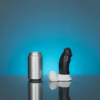 Stream’s Toys Amicus Original Small, fantasy dildo s integrovanou přísavkou, délka 14,6 cm, obvod 16,5 cm