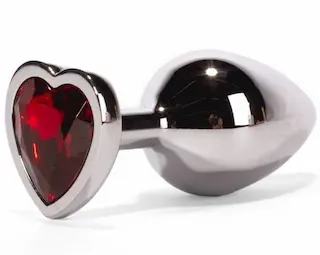 X-Men X-MEN Secret Shade Metal Butt Plug Red L