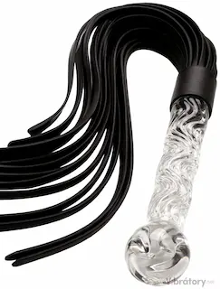 Důtky ze skla a kůže Glass Worxx
