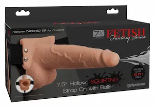 Fetish Fantasy 19cm Squirting strap-on