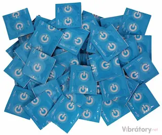 On) Bulk-Pack: Clinic, dry condoms without reservoir 100 pcs