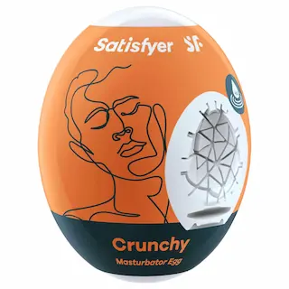 Satisfyer Egg Crunchy – masturbátor vajíčko – 1 kus