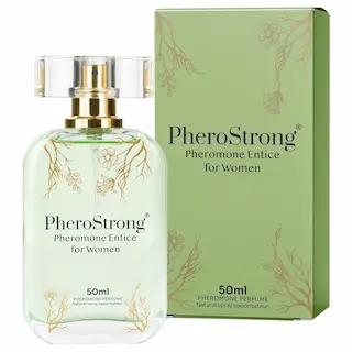 PheroStrong Entice – feromonový parfém pro ženy s smyslnou vůní (50 ml)